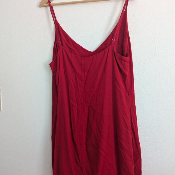 Reformation Marlowe Dress Red Size XL - Picture 2 of 3
